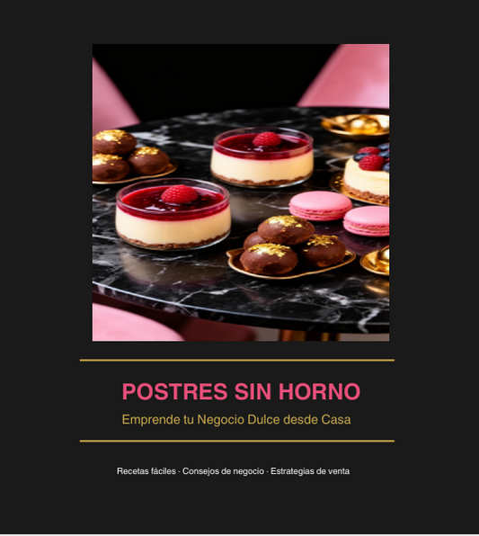 Emprende con Postres sin Horno